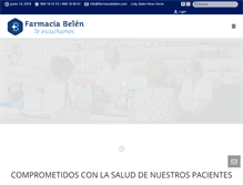 Tablet Screenshot of farmaciabelen.com
